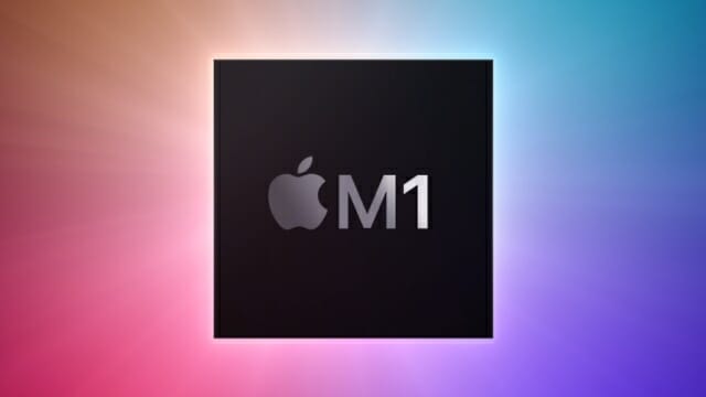 애플 M1 칩.