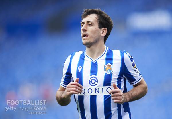 미켈 오야르사발(레알 소시에다드). 게티이미지코리아