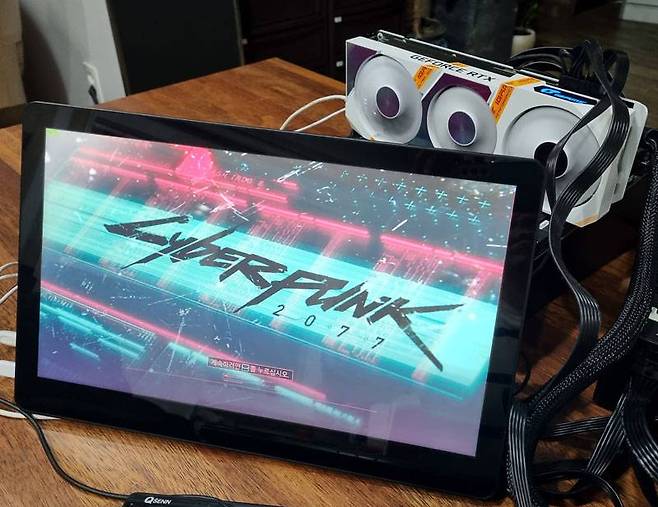 사이버펑크 2077 구동 테스트