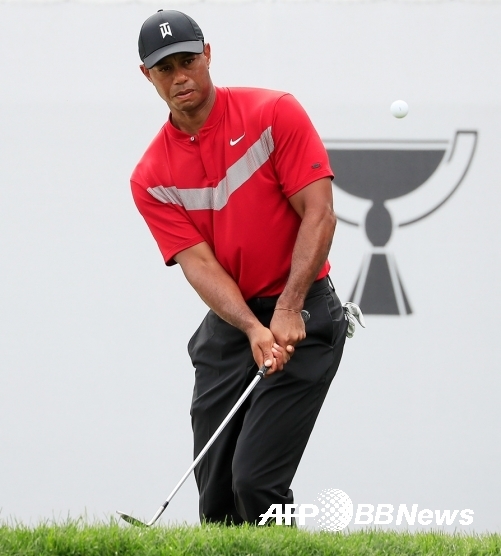 골프의 시간 의존성을 잘 이해하고 있는 타이거 우즈. 사진은 2019년 8월 미국프로골프(PGA) 투어 플레이오프에서 경기하는 모습이다. 사진제공=ⓒAFPBBNews = News1