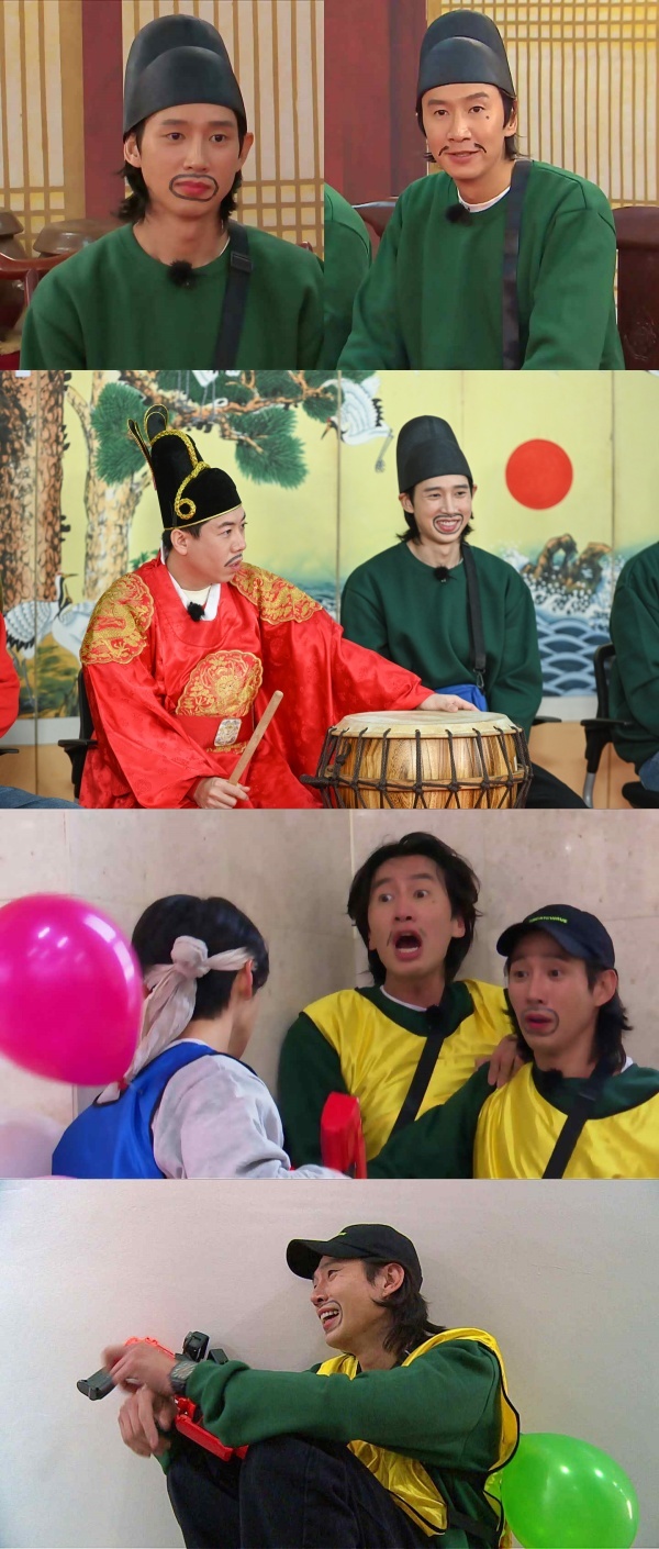 In Running Man, actor Park Sung-hoon laughed with a character similar to Lee Kwang-soo.On the 14th SBS entertainment program Running Man, Lee Kwang-soo Dopel actor Park Sung-hoon will be released.The recent Running Man recording featured a team of SBS New Moon TV drama Chosun Kumasa, which will be first broadcast at 10 p.m. on the 22nd (Monday), and Park Sung-hoon showed a twin-class visual with Lee Kwang-soo as soon as the members appeared, I thought it was Lee Kwang-soo.Park Sung-hoon attracted attention not only with his tallness but also with his rear hair, which he raised for his role in the play, and more like Lee Kwang-soo.Jeon So-min was surprised that Lee Kwang-soo was and the members responded that the back hair should be raised like that because the hair style is the same as the pronoun of the back hair Lee Kwang-soo.Park Sung-hoon also said, I raised my head and my nephew said, Lee Kwang-soo. The party also acknowledged the resemblance to Lee Kwang-soo.Park Sung-hoon also boasted of his friendship with Jeon So-min.Jeon So-min introduced Park Sung-hoon as a weak person with no strength in his body and made the scene laugh.Jeon So-min predicted that Ji Suk-jin could win if Ji Suk-jin and Park Sung-hoon were attached, and predicted the appearance of a weak character of the past among the guest of Running Man.Park Sung-hoons fitness fell sharply as the final race progressed.Park Sung-hoon has been tired since the beginning of the race, chasing each other, and has been sitting down for two days when he shoots Running Man.Park Sung-hoons reversal charm, which became the weakest in Running Man, can be seen on Running Man which is broadcasted at 5 pm on Sunday 14th.