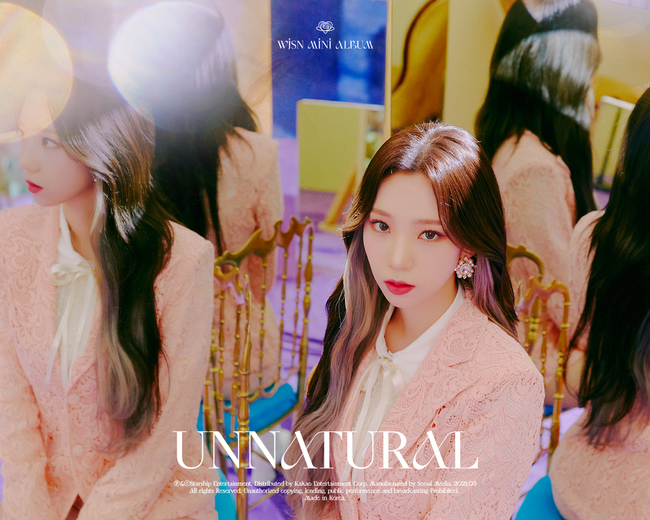 Group WJSN released the second concept photo of UNNATURAL.Starship Entertainment, a subsidiary company, posted a new mini album Supernatural concept photo on the official SNS of WJSN on the afternoon of March 21.WJSN, which has released a chic aura with black & white styling in the first concept photo, is showing off its elegant appearance in this photo with pink costume.EXY, Dayoung, Polysomnography, Summer, Bona look at the camera with a faceless face in a mirrored space, and it captures the eye because it creates a charming charm and dreamy atmosphere.In particular, EXY participated in the songwriting and composition of this album following Neverland released in June last year, and demonstrated its ability as an artist. Dayoon and Summer, who showed cute charm with unit small activities, predicted the charm of reversal through Shinbo.Polysomnography is about to appear in the musical film K School as the main character Sua, and will show a unique singing ability as the main vocal of the team. KBS 2TV Oh!Bona, who has been recognized for his stable acting ability in Samgwang Villa! , returns to the singer and goes to the fans.UNNATURAL is an album that WJSN who falls in love sings hot heart and cold expression. It shows the duality of a woman who pretends to be indifferent instead of the image of a mysterious and slender girl.WJSN has shown a pure and mysterious image, but this time it will capture the hearts of fans with more mature and deepened charm.