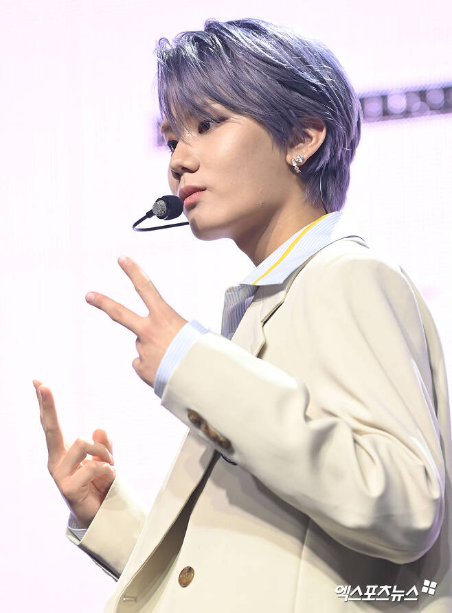 On the afternoon of the 31st, a showcase was held at Shinhan Card Pan Square in Seogyo-dong, Seoul to commemorate the release of the second single album BEFORE SUNRISE Part. 2.T1419 Cyan has Photo Time.