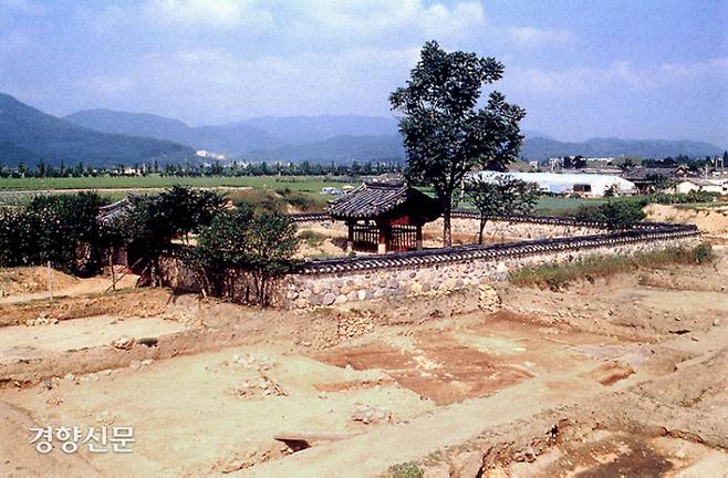35(실제로는 39) 금입택 중 하나로 명시된 김유신의 재매정택터. 재매정택의 안에 있는 우물이 사적(246호)로 지정됐다.|문화재청 제공