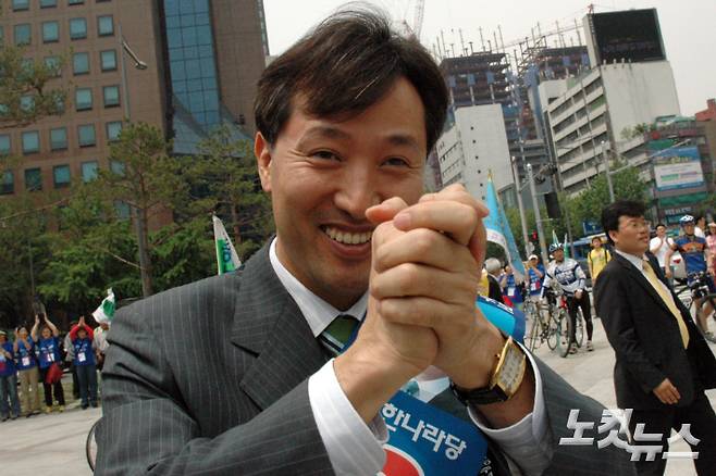 지난 2006년 지방선거 당시 오세훈 국민의힘 서울시장 후보.