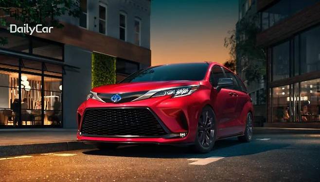 토요타, 시에나 하이브리드 </figcation>