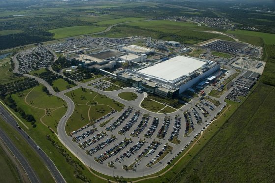 미국 오스틴 삼성 반도체 공장. [사진 삼성전자]