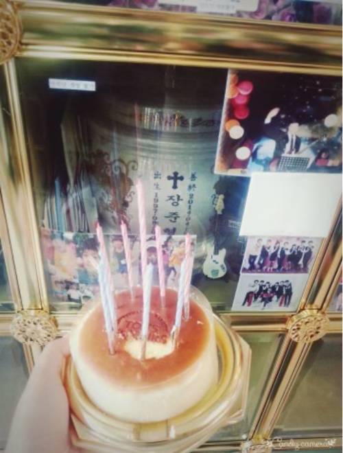 아들 준형군의 생일인 2019년 8월 20일 추모공원을 찾았다. 장훈 전 4·16세월호참사 가족협의회 운영위원장 제공