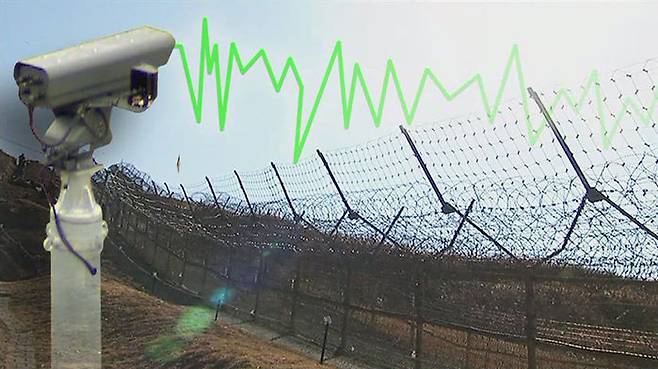 오작동이 빈번한 감시 카메라와 광망 철책