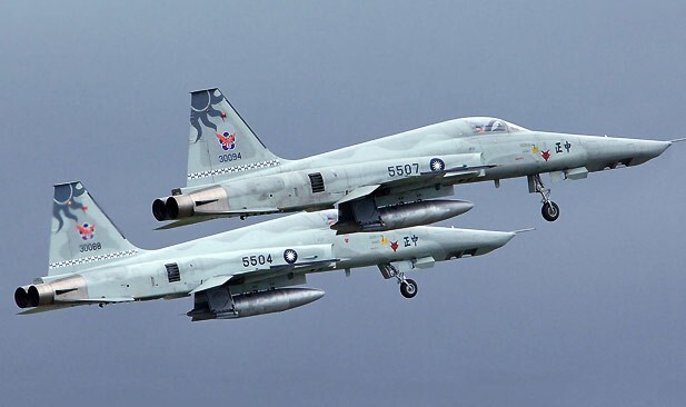 대만 공군 F-5E 전투기 © 뉴스1