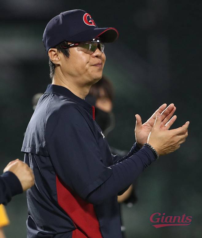 허문회 롯데 전 감독. 롯데 자이언츠 제공