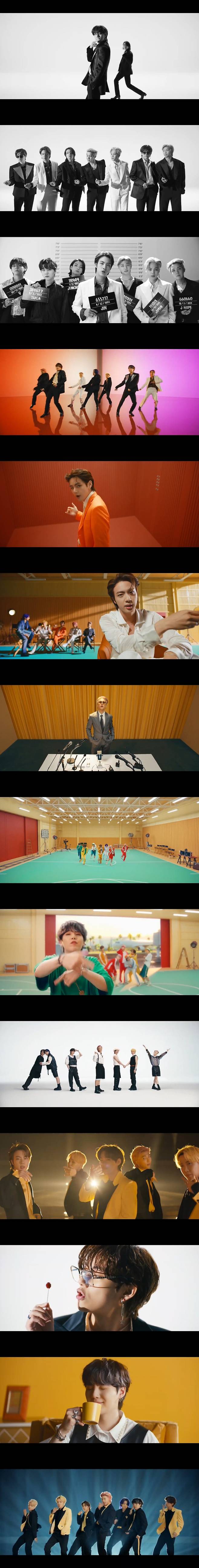 방탄소년단 '버터' 뮤직비디오 갈무리 © 뉴스1