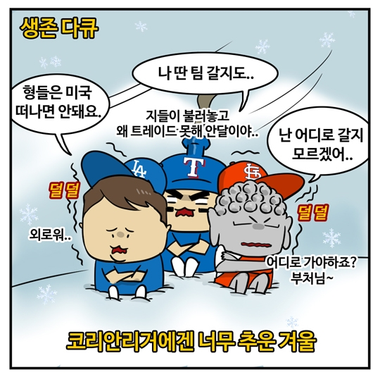 출처: [MLB 코메툰] 박병호는 탈출, 김현수-오승환은 한파?