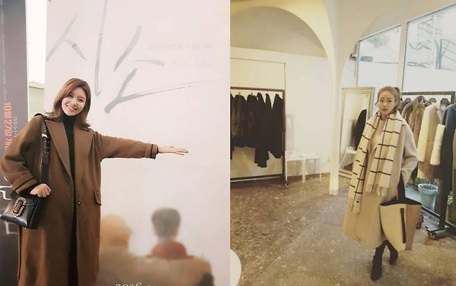 출처: 수영 인스타그램 (좌) / 강소라 인스타그램 (우)