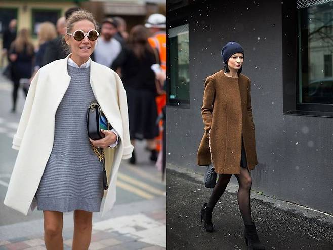 출처: A Note On Style (좌) / 핀터레스트 (우)