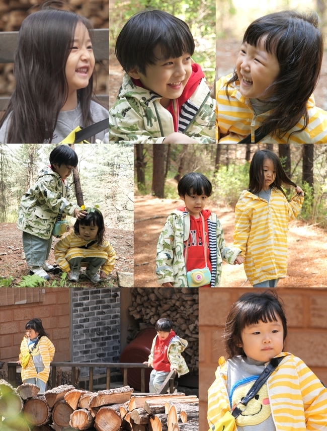 The next day of the happy Hanok trip of Yoon Sam Ine and THE MAN BLK is drawn.KBS 2TV The Return of Superman (hereinafter referred to as The Return of Superman), which will be broadcast on May 23, will visit viewers with the subtitle It is a small star but it is shining.Yoon Sang-hyun and the children who had a morning in the hanok in nature. Among them, Nana sister, Nao-yi and THE MAN BLK opened the day with a morning walk.The childrens walkway in the forest was a rugged dirt road with stones and tree roots, but thanks to THE MAN BLK, which sweetly escorts them, it was like walking on a flower road for Nana sisters.In particular, THE MAN BLK picked up a pretty flower for the outgoing person during the walk and said, Do you like my dad? Do you like me?I wonder what kind of answer he would have given and how THE MAN BLK would have responded to the answer.