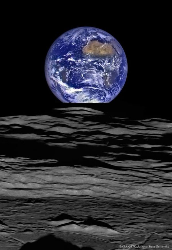 출처: NASA/GSFC/Arizona State U./Lunar Reconnaissance Orbiter