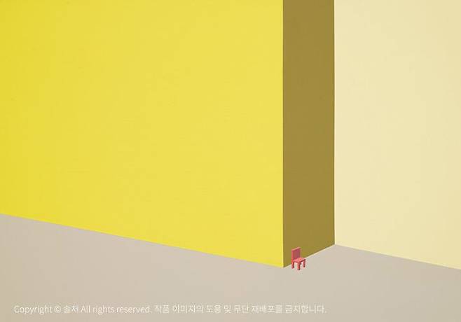 출처: 솔채 <숨고르기> 캔버스에 아크릴 65x91cm (30호), 2017