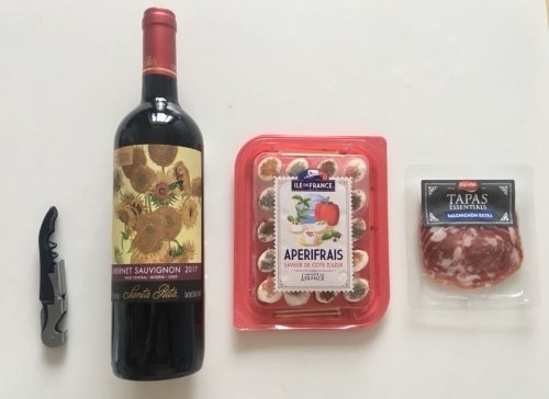 출처: 칠레산 와인과 프랑스 치즈, 스페인 살치촌/촬영=김주리 기자
