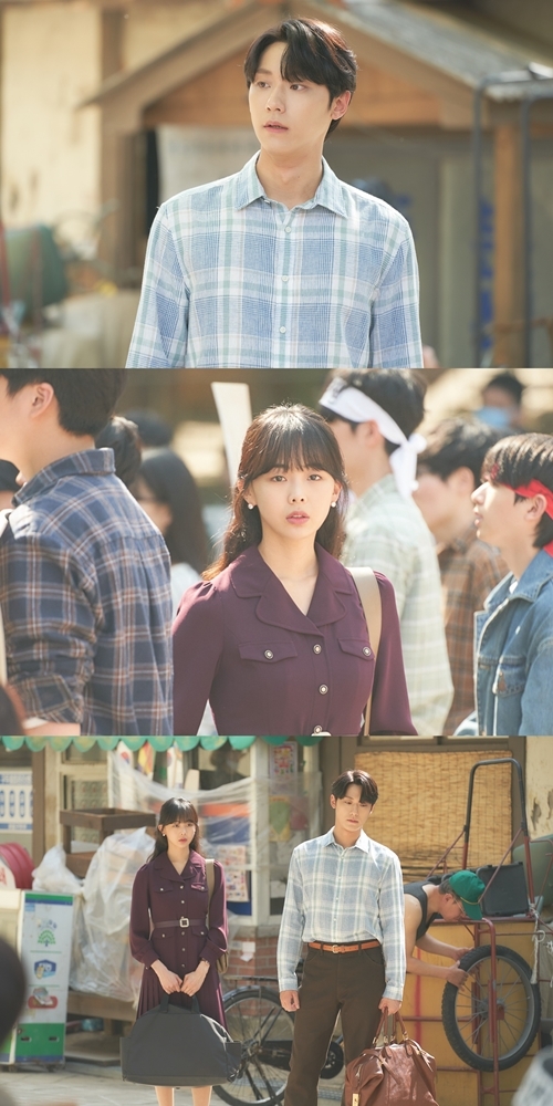 The look of the enchanted Lee Do-hyun and Keum Sae-rok draws attention.In the 8th episode of KBS2s monthly drama Mays Youth (played by Lee Kang/directed by Song Min-yeop/production story hunter) broadcast on the 25th, Lee Do-hyun (played by Hwang Hee-tae) who is obsessed with the idea of Go Min-si (played by Kim Myung-hee) and the subtle air current of Keum Sae-rok (played by Lee Soo-ryeon) who feels guilty by his side are drawn.In the last broadcast, Hwang Ki-nam (Oh Man-seok) blocked Kim Myung-hees passport issuance, and Hwang Hee-tae (Lee Do-hyun) kneeled down and pleaded with her father to let her go.Hwang Ki-nam informed Lee Soo-ryun (Keum Sae-rok) that he would prepare Honeymoon home in Seoul.On the other hand, on this day, Lee Soo-ryun surprises Hwang Hee-tae with unexpected behavior.Lee Soo-ryun is curious about the fact that a moments choice, which sent his friend Kim Myung-hee instead of the confrontation, is trying to fix the snowball-bloomed situation.I am wondering what fate will lie in front of the two people who came to the house to pack the Honeymoon home, and what kind of action will the martial law eradication movement that has sprouted fires have in their relationship.