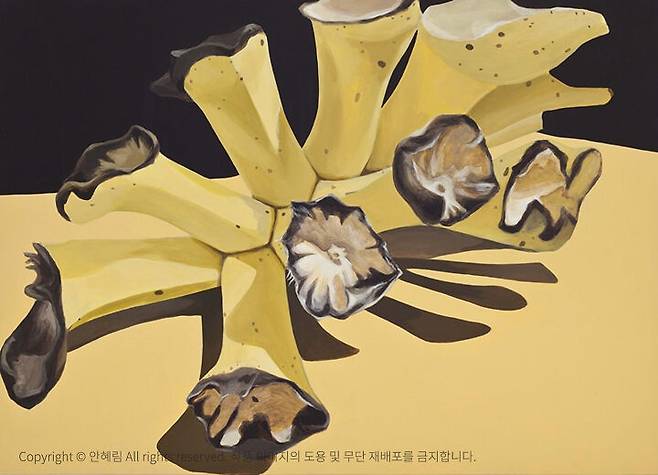 출처: 안혜림 <Banana>, 캔버스에 아크릴채색, 66x90cm, 2012