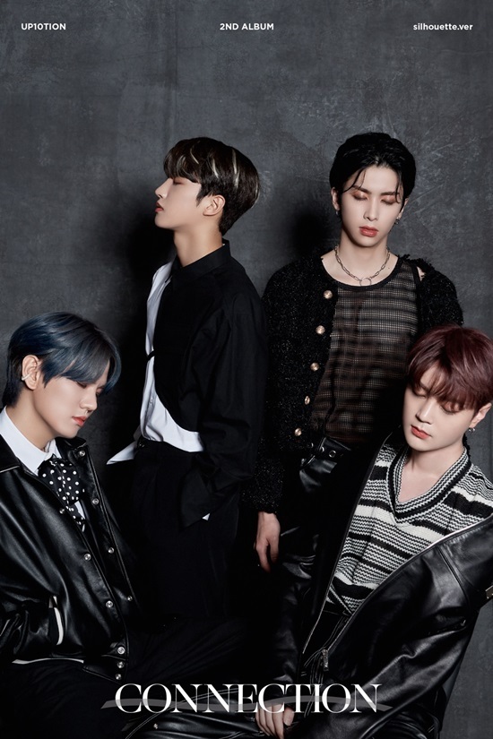 UP10TIONs new concept photo, which will be comeback on the 14th, is open to the public.The 2nd ALBUM CONCTION (silhouette.ver) concept photo with Bitto, Melody, Hwanhee and Xiao was released through the official SNS channel of UP10TION at midnight on the 2nd.In the open unit photo, Bitto, Melody, Hwanhee, and Xiao, who are turning their heads in different directions and turning their eyes, caught the attention of the dreamy atmosphere.In addition, Hwanhee has attracted attention by offering a reverse image with a concept photo with intense eyes that add charisma, sequentially releasing a chic personal concept photo.Melody and Hwanhee, whose concept photo was released on the same day, are loved by viewers by emitting their extraordinary skills through MBN Voice King, which is popular.Expectations are focused on the different appearances that the two will show with UP10TION main vocals.CONNECTION, the second full-length album, which tells the spin-off story of 9TH MINI ALBUM Light UP released last year.Fans are paying keen attention to the new charm that UP10TION, which was loved by the Universal Concept Stone, will show.Meanwhile, UP10TIONs 2nd ALBUM CONNECTION will be released offline at 6 pm on the 14th.Photo: thiopymedia