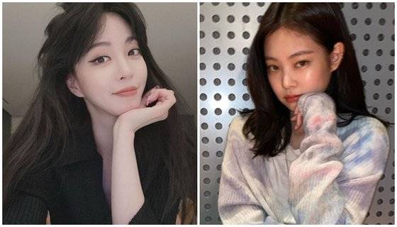 사진=한예슬·제니 SNS