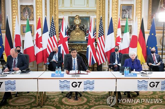 G7 재무장관회의 [로이터=연합뉴스 자료사진]