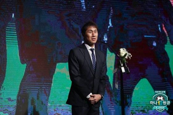 유상철 감독. 한국프로축구연맹 제공