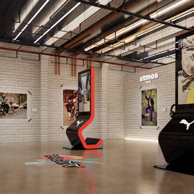 ◇푸마가 아트모스 서울과 함께 선보이는 전시회 모습. 사진제공=푸마