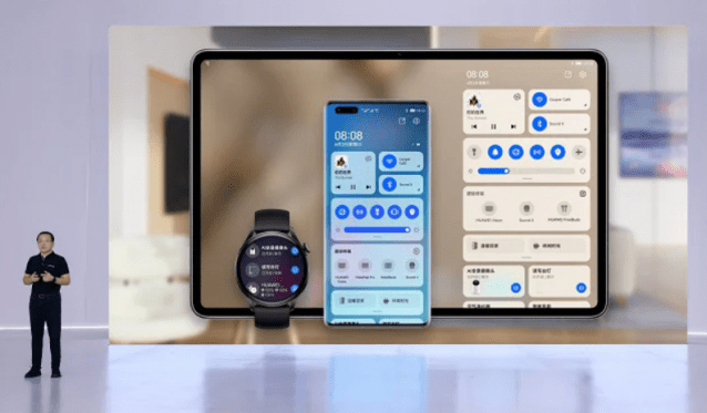 화웨이는 자체 하모니OS를 자사 스마트폰, 스마트워치, 태블릿 등에 적용한다. (사진=화웨이)