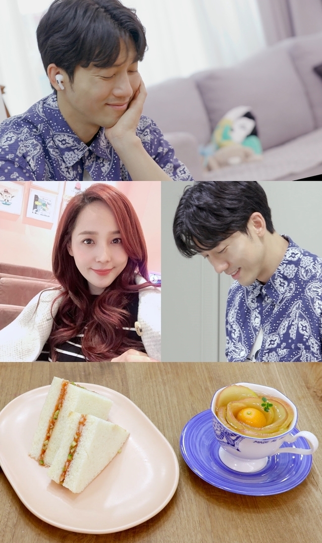 Stars Top Recipe at Fun-Staurant Ki Tae-young opens a Gicafe at home.On KBS 2TV Stars Top Recipe at Fun-Staurant (hereinafter Stars Top Recipe at Fun-Staurant), which will be broadcast on June 11, there will be a confrontation between Lee Young-ja, Ki Tae-young, Park Jung-ah and Myeong Se-bins four-person side chef.Ki Tae-young, who has always been nicknamed Gifro in pursuit of perfection, introduces home cafe Menu that anyone can enjoy easily and perfectly at home.Ki Tae-young in the open VCR enjoyed his own time at home after joining Rohee and Lorin Roro sisters.Ki Tae-youngs footsteps stopped at the teahouse on one side of the living room.Ki Tae-young - Eugene, who even holds a barista certificate, is famous for his usual love of coffee as well as tea.Ki Tae-youngs teahouse is said to have robbed the eye of various designs and colored teacups that have been collected with Eugene.Ki Tae-youngs full-scale Café tea time began. Ki Tae-young also made headlines by introducing Mintmohitorate in her last appearance.With everyone expecting the second Ki Cafe Menu, Ki Tae-young made a cool and sweet green tea syrup that is perfect for the season.Then he sliced the apple thinly and made an apple of flower shape in an instant.With pretty apple flowers blooming, Ki Tae-young added green tea syrup, ice and carbonated water and added mint with sesame detail.The completed Menu is Ki Tae-young Apple Mint Green Tea.Menu at Gicafe was not the end of it. He made Sandwich, which was perfect for Applemint Green Tea.Especially, this Sandwich is Sandwich, which Ki Tae-youngs wife Eugene usually does.Ki Tae-young said, My wife made this Sandwich even when she was The Return of Superman, and the staff said that they still can not forget the taste.Eugenes Sandwich. Ki Tae-young, who was completed with a super-simple material in an instant, said, Its really simple, but I know this to eat.