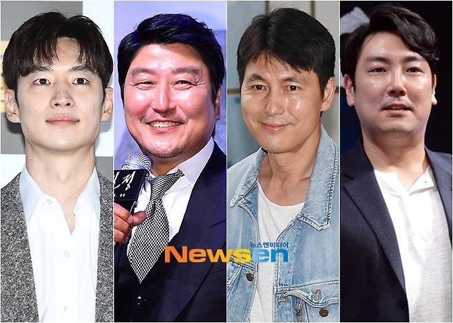 이제훈 송강호 정우성 조진웅(왼쪽부터/사진=뉴스엔DB)