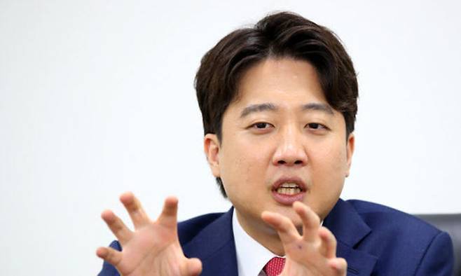 국민의힘 이준석 신임 당 대표. 연합뉴스