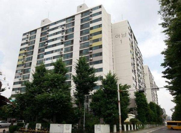 서울 송파구 첫 리모델링 단지인 '오금 아남아파트' 전경.