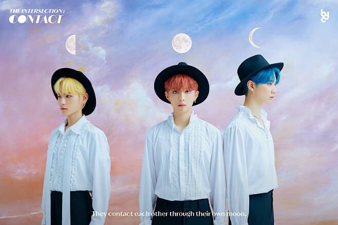 Today (15th), at midnight, Brand New Music released a concept Teaser Image of BDC 3RD EP THE INTERSECTION: CONTACT through official SNS channels of BDC.In the public Image, BDC focused attention on fans by staring at different directions with dreamy mood eyes wearing a white shirt and fedora with classic details.In particular, the sentence They contact each other through their moon on the bottom of the Image and the shape of the moon symbolizing the members floating on their heads amplified the curiosity about the world view in this album.BDC, which announced the promotion schedule of this album on the 14th and announced various promotions, will release three concept photos from tomorrow (16th) to 18th, starting with the concept Teaser Image released today, and it is expected to further heighten the comeback with rich contents after that.Meanwhile, BDC 3RD EP THE INTERSECTION: CONTACT will be released at 6 pm on the 30th, and pre-sale of the praise is underway through various online music sites.