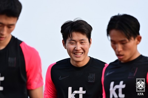 '김학범호'의 최종명단에 승선하게 된 이강인. 대한축구협회 제공