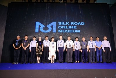 China National Silk Museum Debuts the Silk Road Online Museum (SROM) at the Silk Road Week 2021 Opening Ceremony (PRNewsfoto/China National Silk Museum)