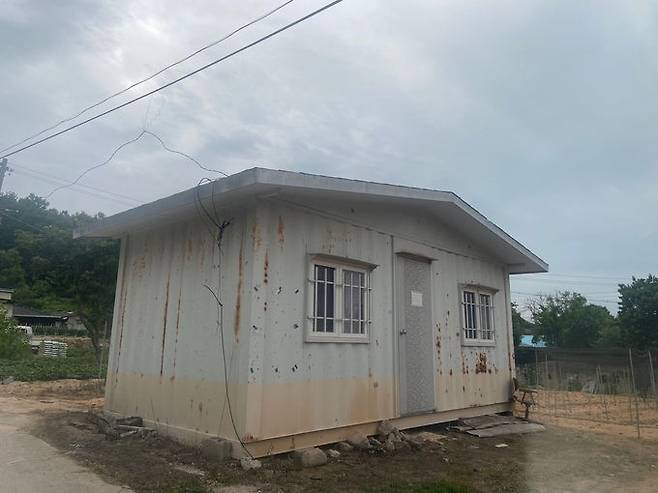 예천군 호명면에 있는 농막.