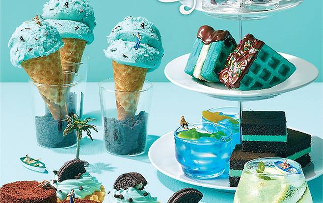 애슐리 민트초코 디저트류