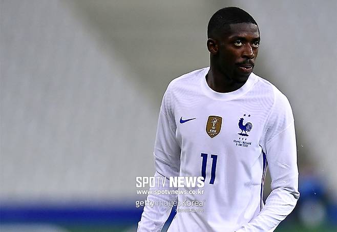 ▲ 뎀벨레가 인종차별 논란에 휩싸였다