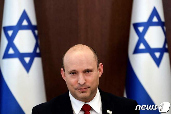 나프탈리 베넷 이스라엘 총리 2021.07.05 © AFP=뉴스1