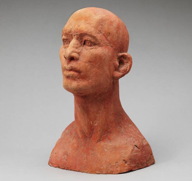 권진규, 자소상,1967, 테라코타, 35×23×20cm