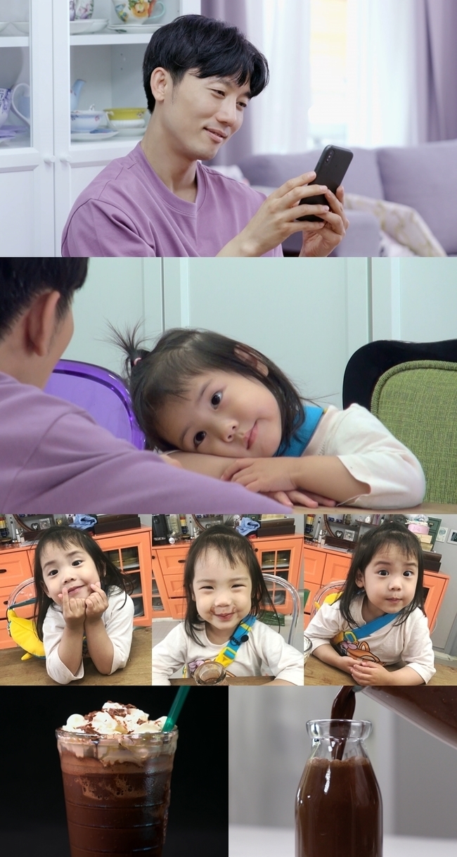 Ki Tae-young enjoys happy time with second daughter LaurinOn KBS 2TV Stars Top Recipe at Fun-Staurant broadcast on July 23, Ki Tae-young makes a sweet drink with a midsummer heat and stress in a room with her daughter Laurin.Ki Tae-young - The Eugenes hobby is to enjoy HO-KAGO TEA TIME II together; the two actually won a barista certificate together.Ki Tae-young, who is interested in Drink, shows various cafe drinks in Stars Top Recipe at Fun-Staurant. Ki Tae-youngs Gicafe Drink is on the topic with visuals that capture curious taste and attention for each menu introduced.The third Gicafe menu is also curious, following the mint mojito latte, which is liked by world-renowned CEO Mark Zuckerberg, and the summer drink Afloil Green Tea Aid, which boasts a bad visual to eat.On this day, the Kikafe was accompanied by her second daughter, Laurin.In Laurins sudden order to eat chocolate milk, Ki Tae-young began to make chocolate milk himself, saying, Father will make it himself.Ki Tae-young was surprised to make healthy chocolate milk using different ingredients without putting a drop of milk.Ki Tae-young then started making the summer drink Java Chip Frappuccino, which is the end of the month, saying, This is a popular menu for star tea.Ki Tae-young table Javachip Frappuccino, which sprinkled white whipped cream on a drink made by mixing instant coffee, cocoa powder, chocolate syrup, etc. in golden proportions and sprinkled with chocolate chips.In the ultra-strong visuals, the Stars Top Recipe at Fun-Staurant family also impressed.Ki Tae-young and Laurin then sat opposite each other and enjoyed a happy HO-KAGO TEA TIME II.Ki Tae-young, who was happy with the appearance of Laureen who drank the choco milk made by Father, took a picture of Laureen and the father smile Explosion.As soon as she put the camera in, Laurin made a cute and pretty look as if she were ready.When I pressed the photo shutter for a while, Oh Yoon-a, who saw Laurins expression playing the infinite earyomi expression, admired that she was I can model it, I am really cute, and I know how to come out beautifully.