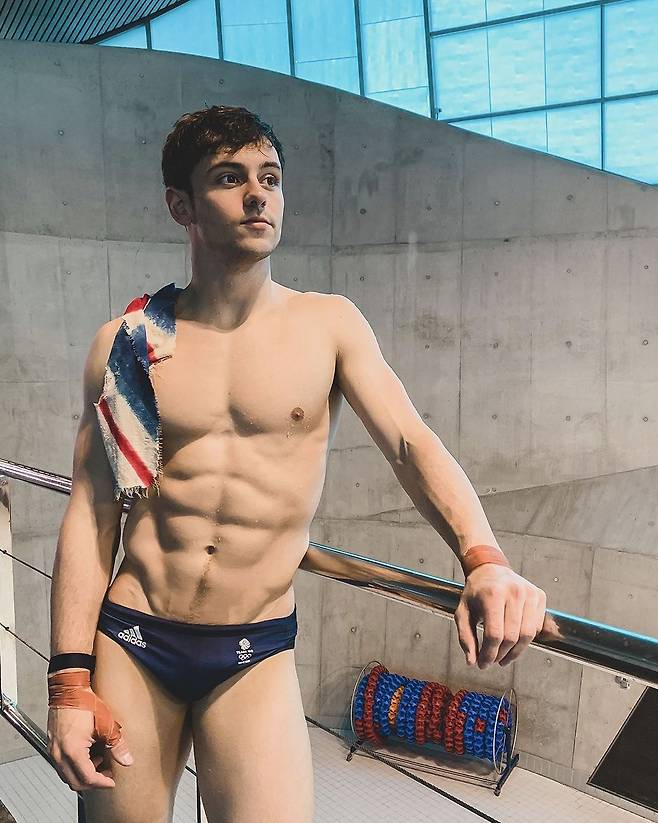 영국의 다이빙 국가대표 선수 톰 데일리(27)
