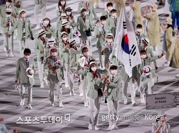 대한민국 선수단 / 사진=Gettyimages 제공