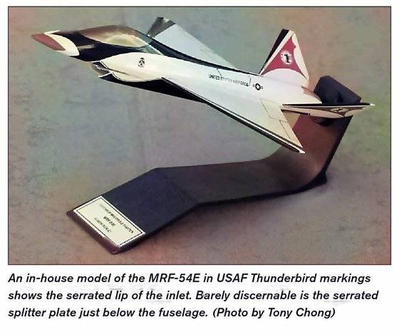 MRF-54E 모형. Rupprecht_A 트위터 계정