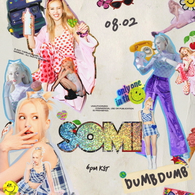 Singer Jeon So-mi has presented the charm of Reversal story with Teaser.The Black Ravel, a subsidiary company, posted the third Teaser Image of Jeon So-mis new song DUMB DUMB on the official SNS channel at 1 pm on the 26th.This Teaser Image is a yellow background with a heart sticker and a new song title Dumdum added in handwriting, reminiscent of a single note.Jeon So-mi drew attention with her kitsch purple costume, silk gloves and UNIQ make-up that gave her points in blue.UNIQ makeup and vivid color with famous makeup artist Pony have highlighted the complete visual of Jeon So-mi.A more colorful version of the first Teaser Image, which was opened on the 23rd, was also released.Jeon So-mi, who wore a heart-patterned lovely look, gave a fresh yet playful look and showed the human high-teen aspect.He also spewed out a chic aura, 180 degrees different, and Jeon So-mi sat in a red-lighted spot, staring straight at the front with a daring look, his chin on his chin.Teaser Images, which captures the charm of Reversal story, which has a certain temperature difference, have raised the curiosity about the comeback concept and new song of Jeon So-mi.Jeon So-mi was released in July last year, What You Waiting For, which topped the charts of iTunes K Pop in nine countries and regions around the world.In addition, Mnet M Countdown topped the list and became a unique Solo Queen.With a spectacular return, Jeon So-mi offers irreplaceable music and performance with Dumb DUMB.Dumb DUMB full of the colors of Jeon So-mi is expected to re-enact the title of Most Women Solo with a fresh charm that will surprise listeners once again.Jeon So-mis new song Dumb DUMB will be released on August 2 at 6 pm on various music sites.the blacklabel