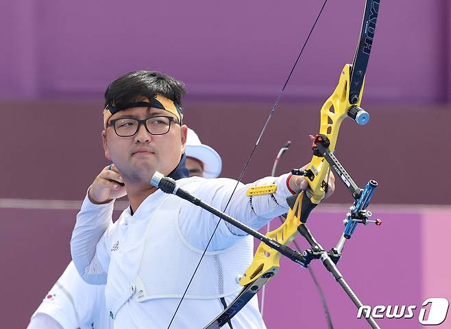 양궁 김우진/뉴스1 © News1 송원영 기자