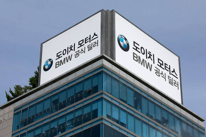 서울 동대문구에 위치한 도이치모터스 BMW 전시장. ⓒ시사IN 이명익